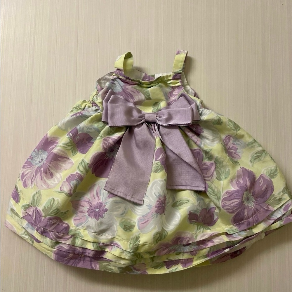 Janie and Jack Purple Floral Dress